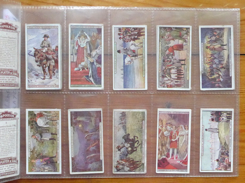 PLAYER'S CIGARETTES Napoleon 25 card set 1915 - Imagen 2 de 4