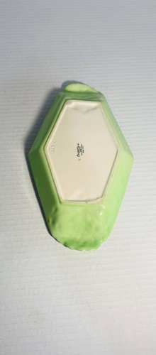 Authentic Rare to Find 1920's Green Carlton Ware Bowl Australian Design No.13980 - Picture 2 of 16