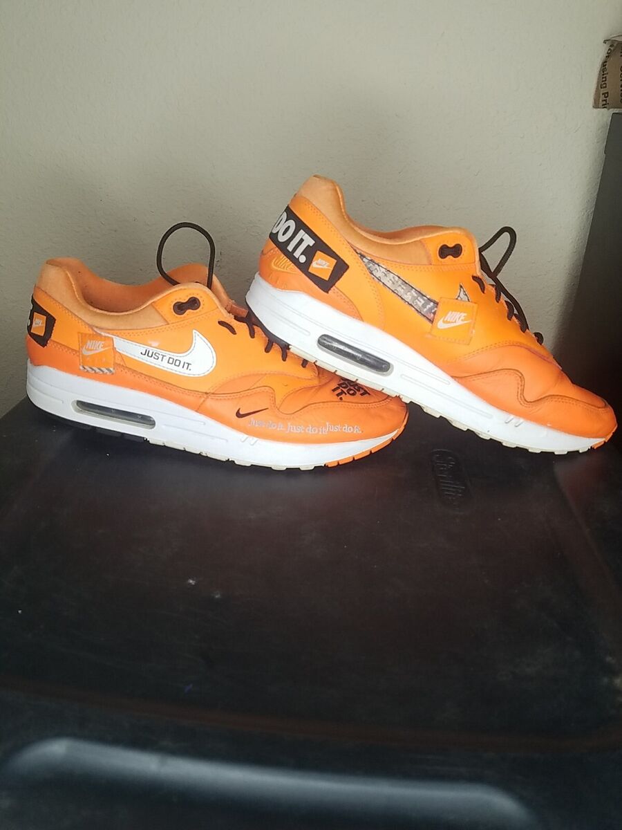 Air max 1 just top do it orange mens