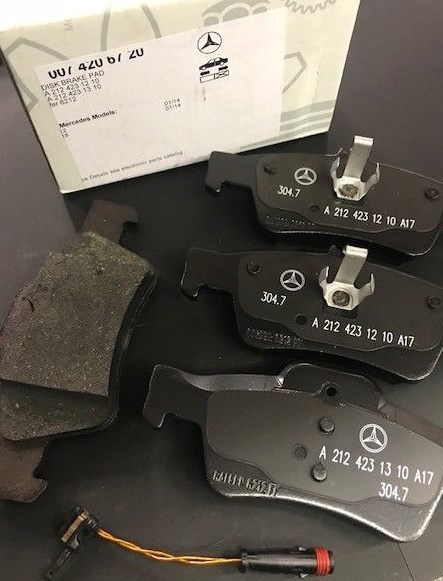 Genuine Mercedes-Benz E Class w212 & CLS C218 Rear Brake Pads 