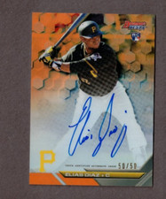 Elias Diaz 2016 Bowman's Best Gold Refractor Auto RC #d 50/50