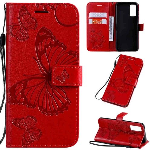 For Samsung Galaxy S20 Ultra S10 S9 S8 Plus Wallet Flip Leather Phone Case Cover - Picture 18 of 41