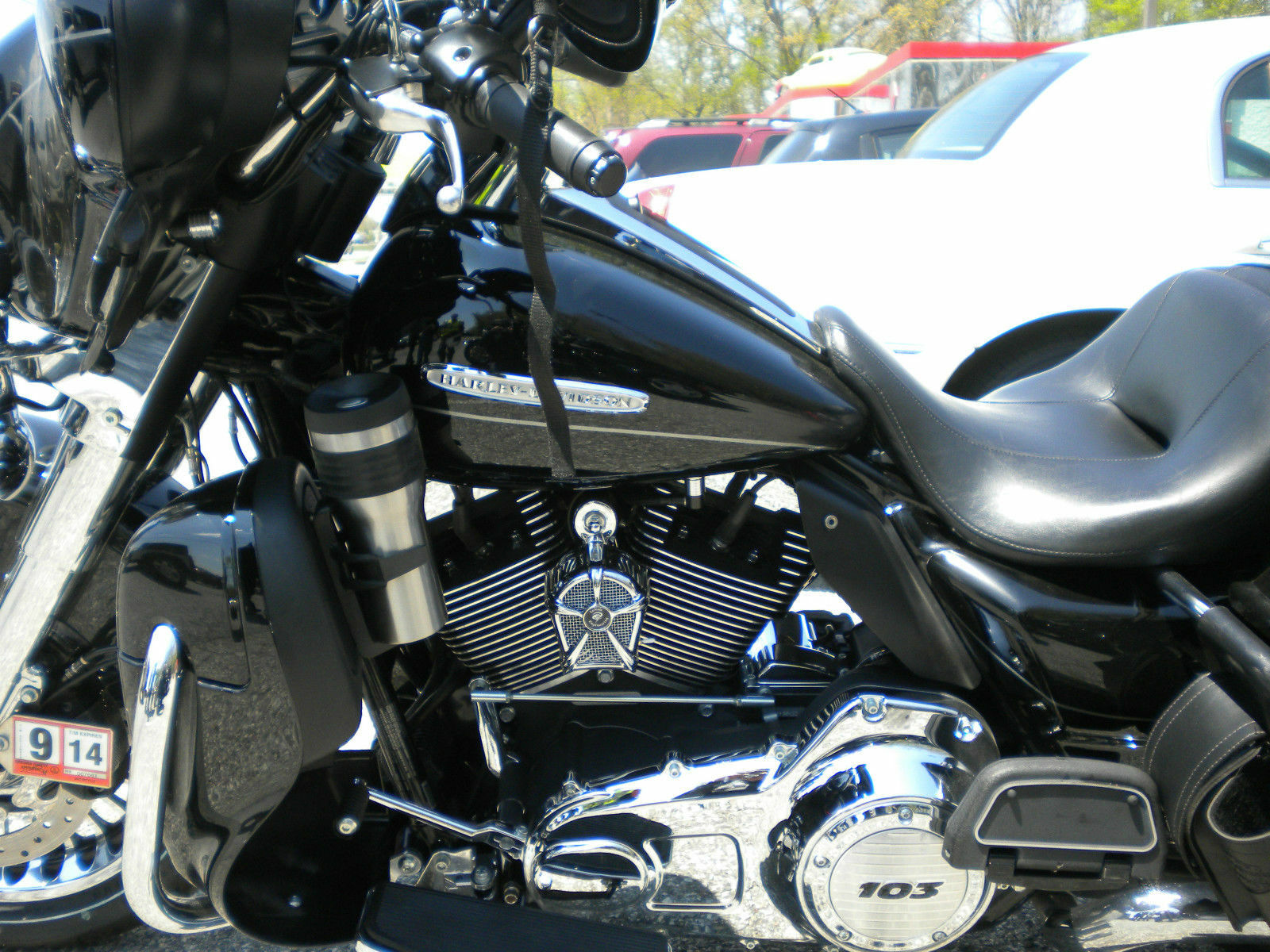 LeNale Engine Cooling Fan Chrome 0913 Touring Harley Davidson New Design! eBay