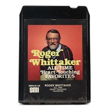 Roger Whittaker All Time Heart-Touching Favorites 8-Track Tape REFURBISHED, 1982
