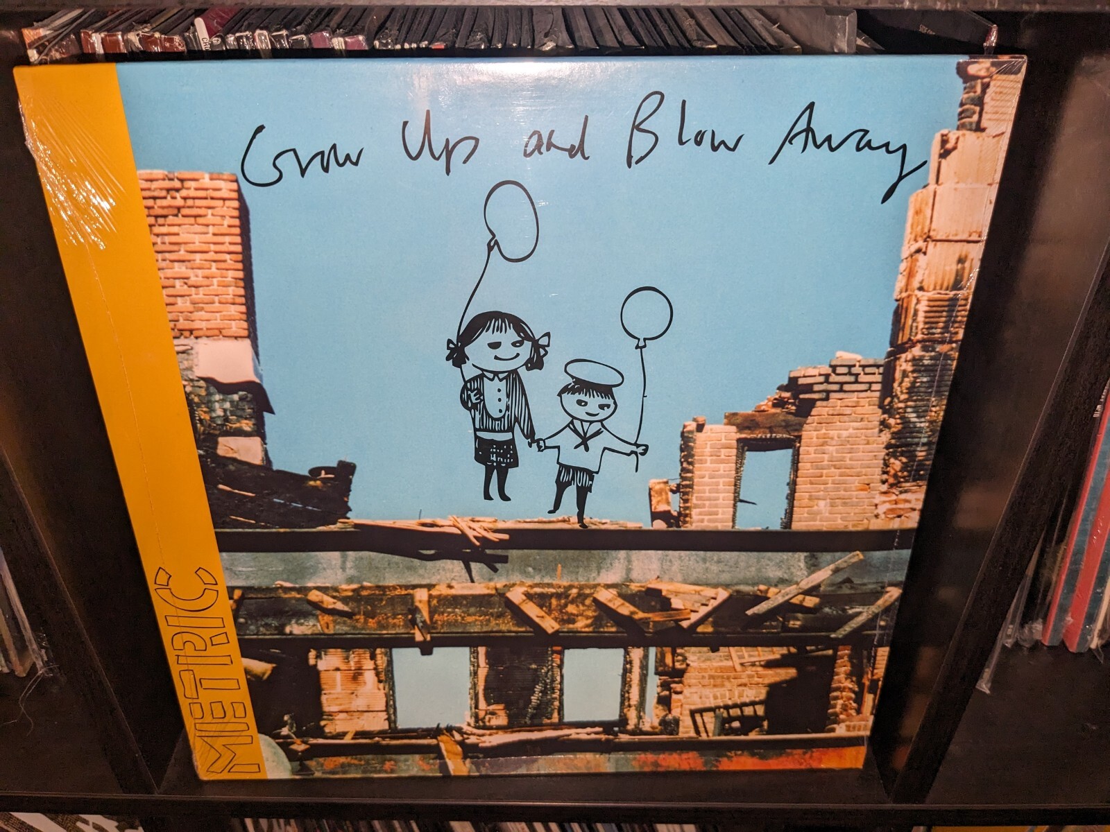 Metric - GROW UP AND BLOW AWAY - Виниловая пластинка - НОВАЯ И ЗАПЕЧАТАННАЯ!!