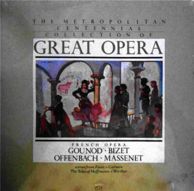 Gounod / Bizet / Offenbach / Massenet French Opera (Volume Three) Vinyl LP-Box