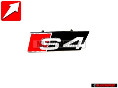 Audi Original S4 Vorne Kühlergrill Emblem Schriftzug - 8D0853736E 2ZZ
