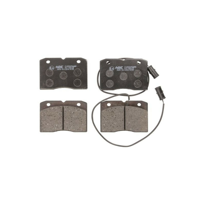 Plaquettes de frein avant ABE C1E005ABE pour résoudre l'usure des freins Iveco 32.8