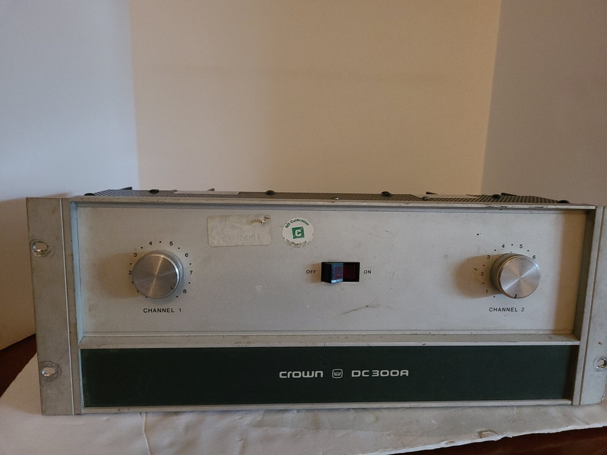 AMCRON アムクロン パワーアンプ seriesⅡ DC300A-2 Amcron アムクロン（CROWN クラウン） DC-300A SeriesII (DC-300A