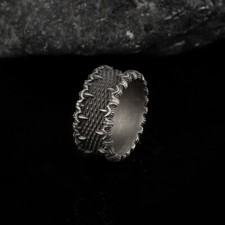 HandMade Unisex silver ring  pure 925 sterling SILVER rings
