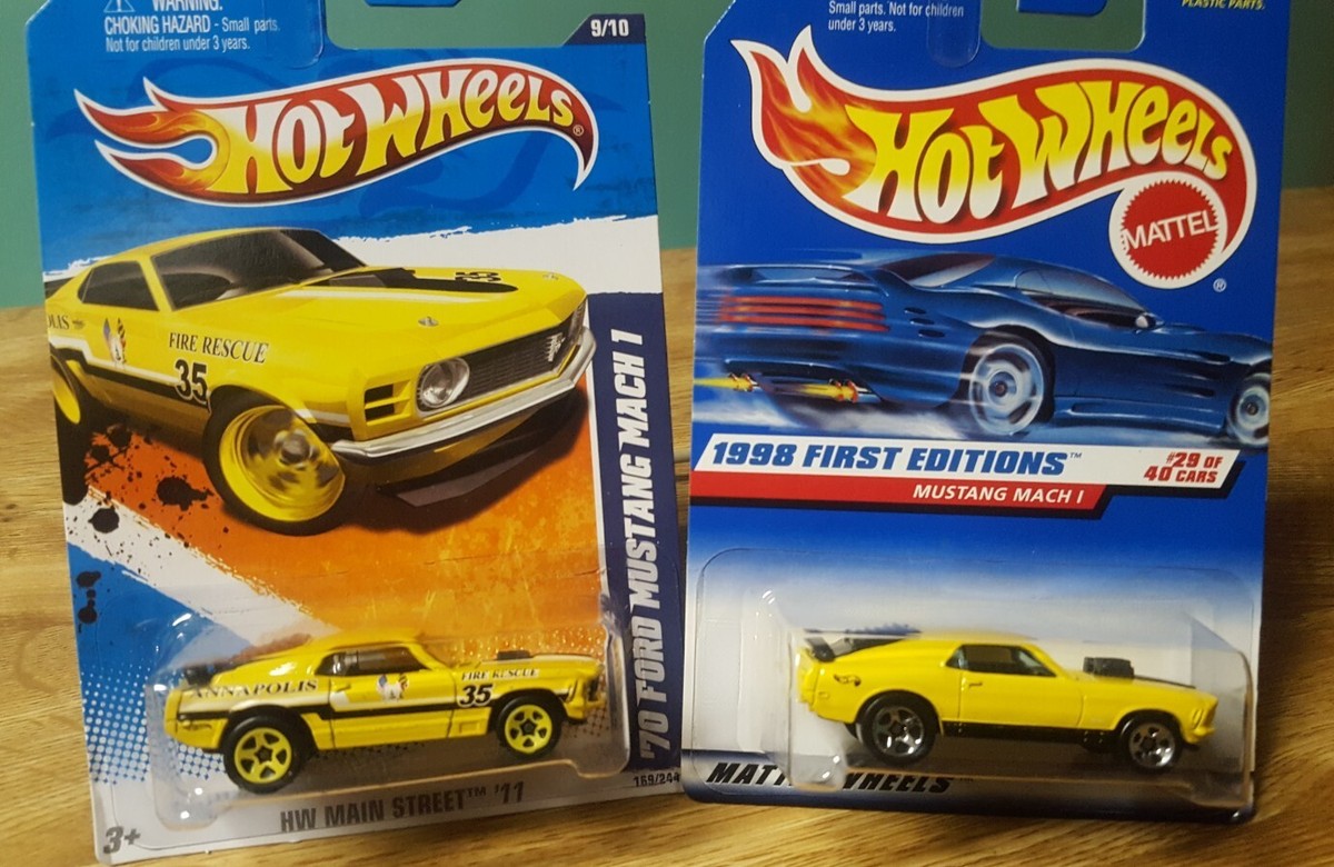 ミニカー Hot Wheels 1970 Mustang Mach1 MOTHERS s-l400.jpg