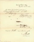 Civil War Paymaster General Document - 1862