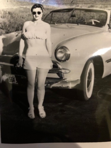 1949 Ford Convertible Vintage Photo Album Book California Pretty Girl - Picture 3 of 7