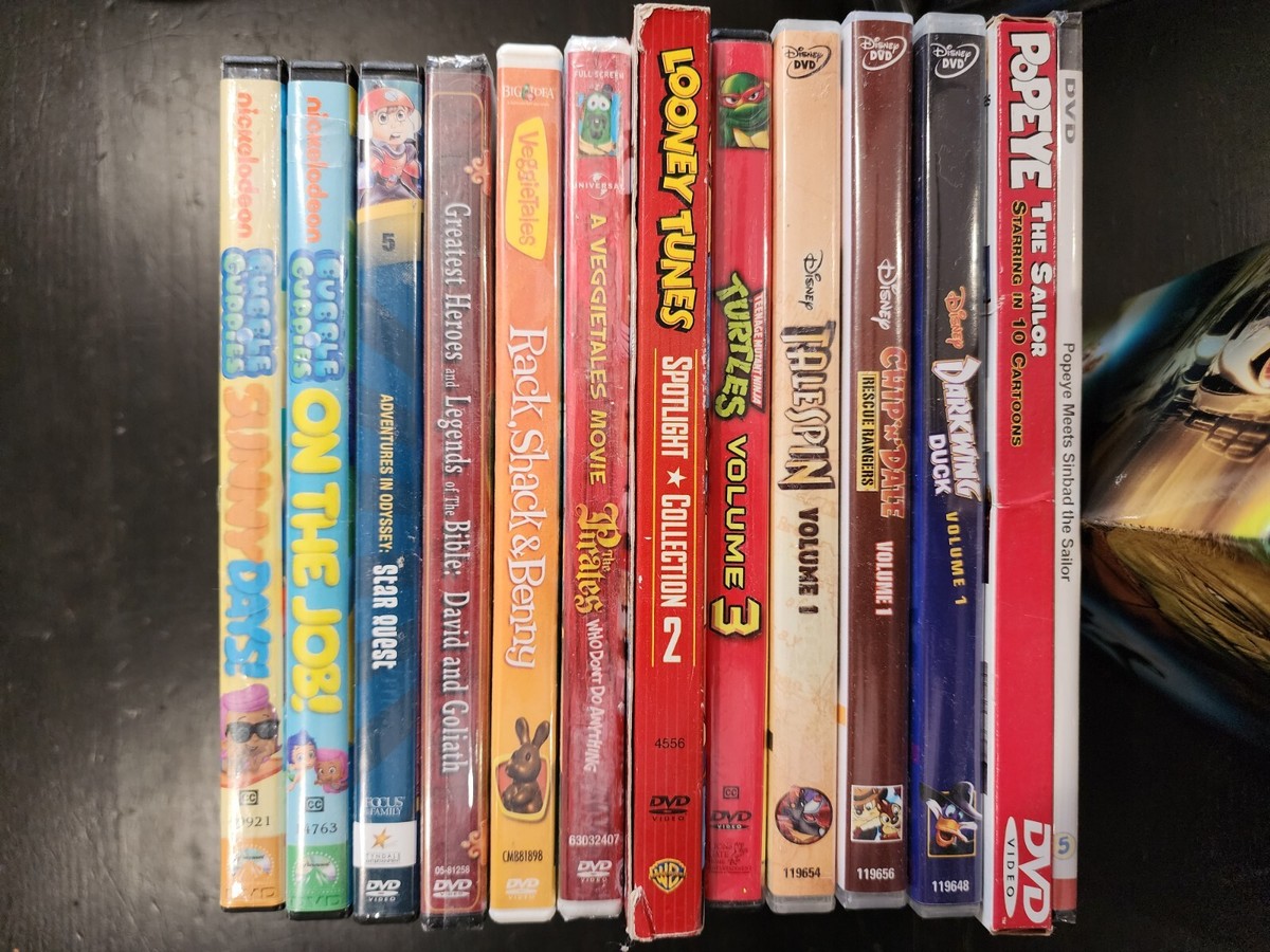 Lot Of 13 Kids Childrens DVD Shows - Nickelodeon, Disney