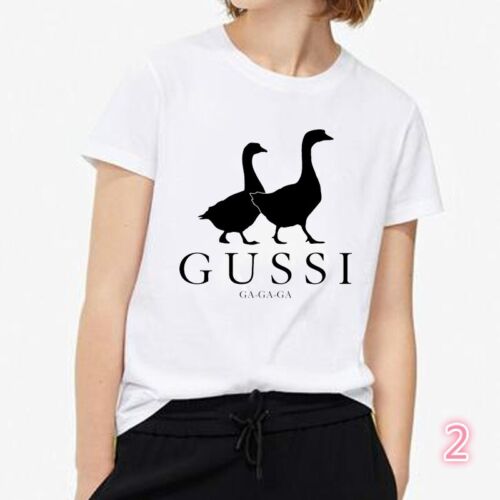 Mal Hacer bien Sombreado Camiseta unisex Gussi Funny Gucci parodia S-5XL | eBay