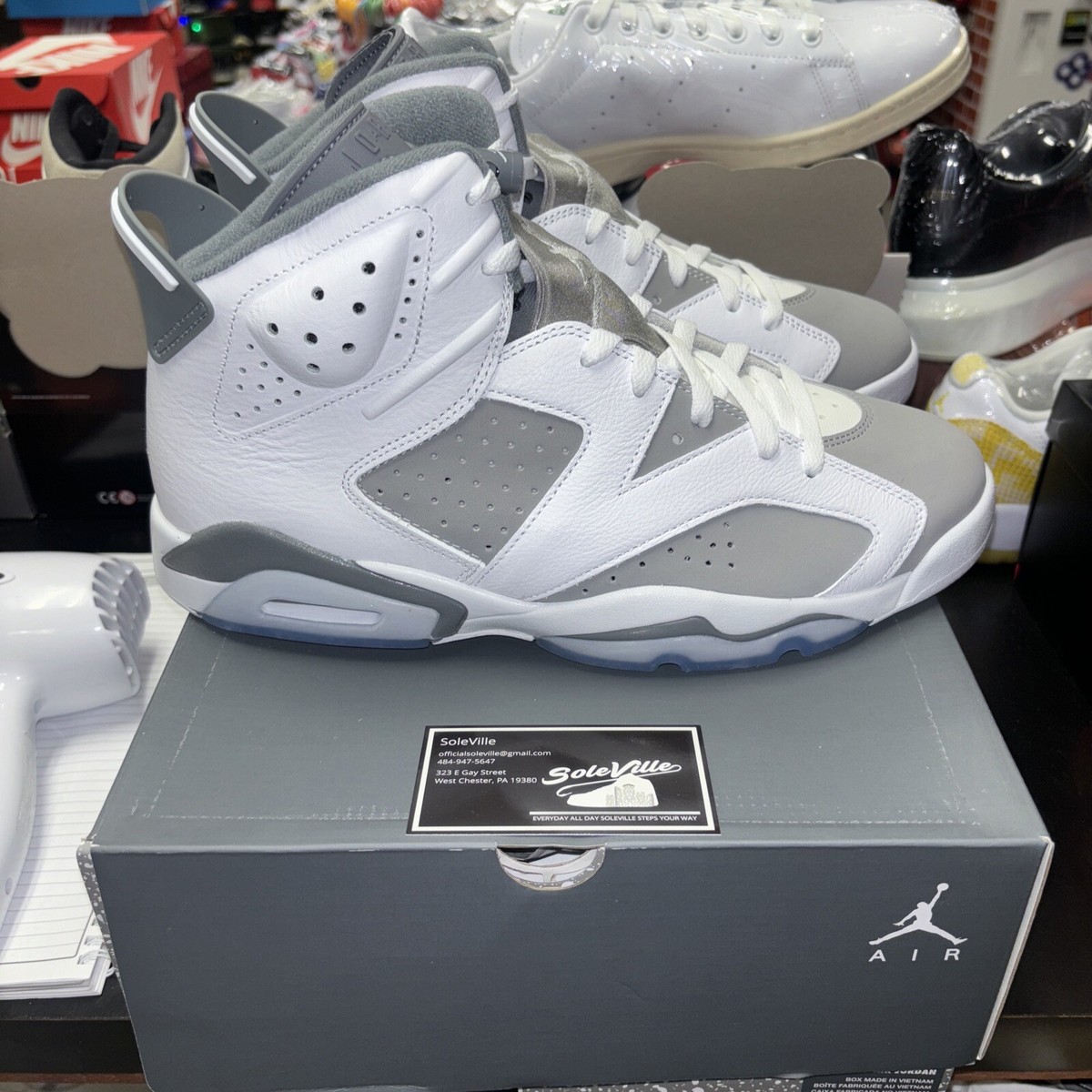 Size 11 - Jordan 6 Retro Low Cool Grey | eBay