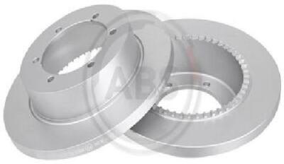 2x Original A. B. S. Brake Disc 18417 for Nissan