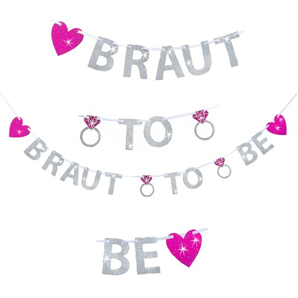 Braut To Be Girlande Junggesellinnenabschied Jga Hochzeit Brautjungfer-image