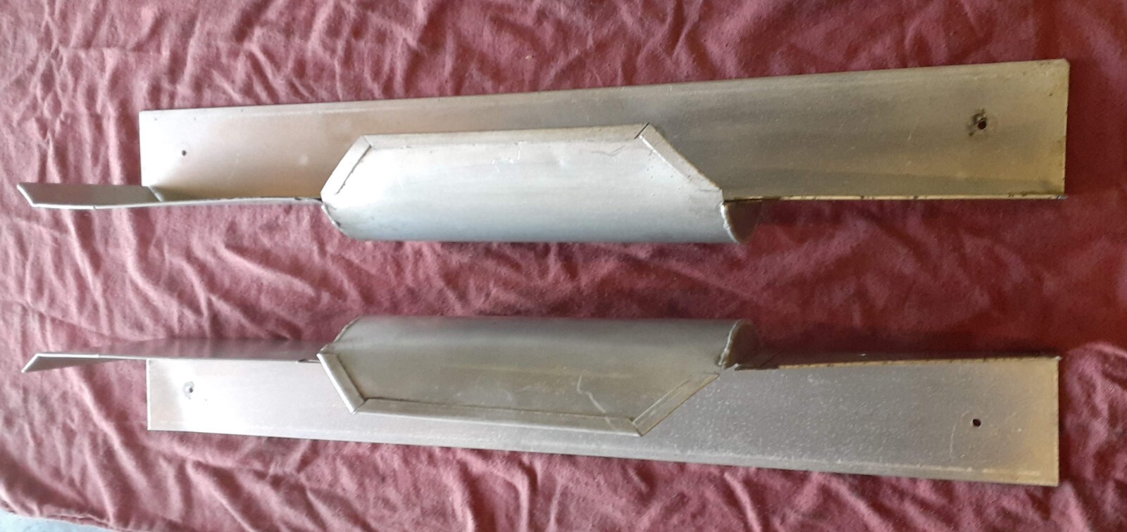 73-89 Aston Martin V8 Vantage Volante front Exhaust Heat Shields