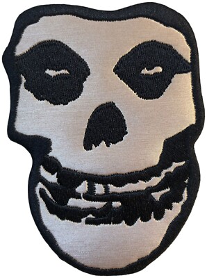 MISFITS - Gold Skull - 9,9 x 7,3 cm - Patch - 169678