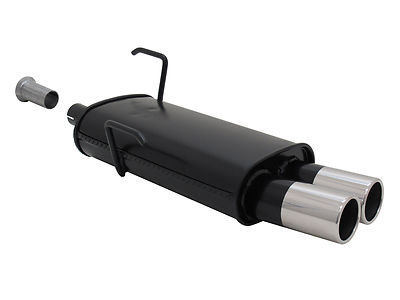 NOVUS SPORTAUSPUFF PEUGEOT 206 / 206 CC 2x76 Endschalldämpfer