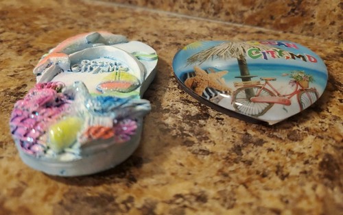 Chanclas y corazón Ocean City imanes súper lindos nuevos sin etiquetas - Imagen 2 de 19