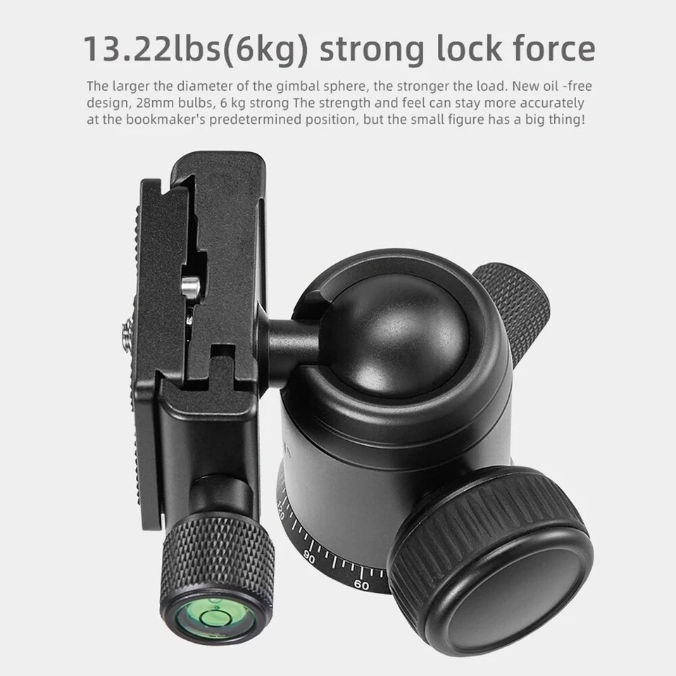 BEXIN MS-08 MS-02 Mate-10 Portable Tripod Camera Travel Stand 360° Ball head - Image 2 of 4