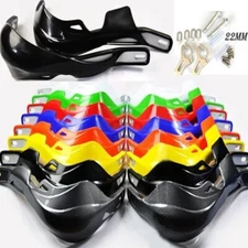 8 Color 7/8" 22mm Handlebar Bar Hand Guard Motocross Dirt Pit Bike ATV Handguard