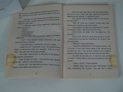 Zoey 101: Girls vs. Boys by Sarah Hines Stephens and Jane Mason(2007, paperback) - Picture 8 of 12
