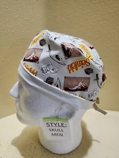 Seinfeld George Icons Men's Skull/Chemo Surgical Scrub Hat/Cap Handmade