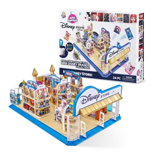 5 SURPRISE- Disney Store Brands Negozio di Giocattoli Playset con 2 Mini (y1k)