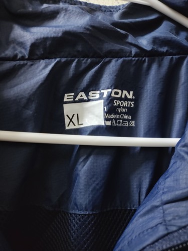 Easton Windbreaker Instigator Jacket Men's XL Blue Full Zip Lightweight - Bild 2 von 9