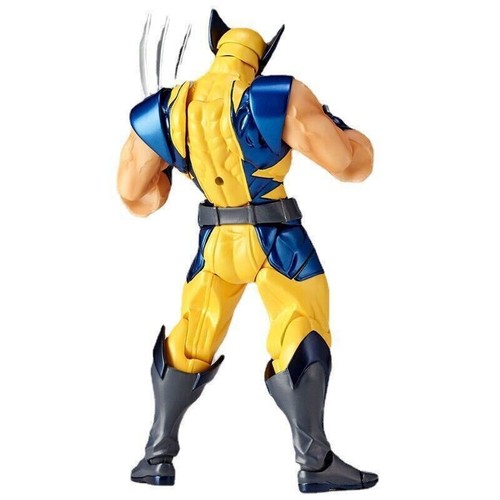 SHF Anime Xman Wolverine 6" Modello Kaiyodo Revoltech Incredibile Modellino Yamaguchi Giocattolo - Foto 6 di 14