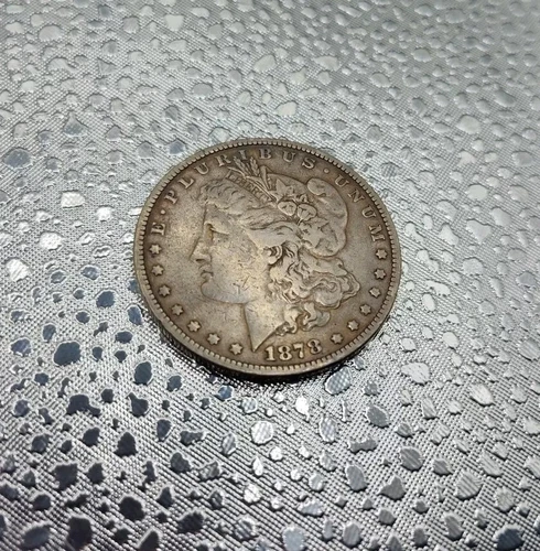 1$ 1878 7TF Rev Morgan Dollar Fine 90% Silver
