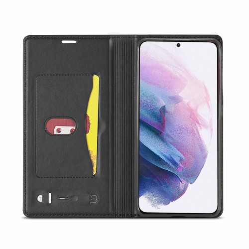 Flip Magnetic Credit Card Pocket Leather Stand Case Cover Samsung Galaxy Phone - Zdjęcie 16 z 30