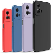 For Motorola Moto G 5G 2024 Liquid Silicone Case Rugged Shockproof Phone Cover