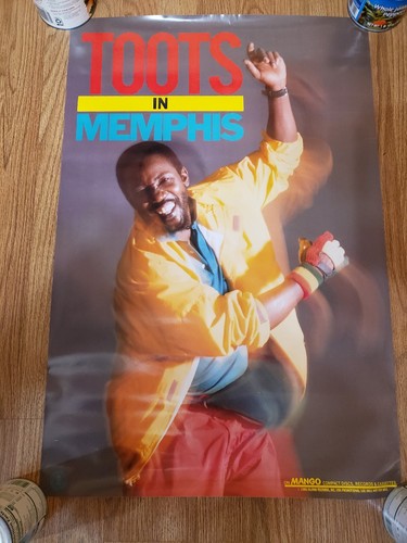 Vintage 1988 Toots in Memphis Werbeplakat 20"" x 30"" ca. sehr gut - Bild 6 von 12