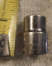 10 mm,Craftsman 44302 10mm 12pt Socket 3/8" Drive Inverted G2 USA VTg tool