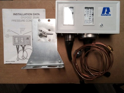 #ad Ranco Dual Pressure Control W Capillary amp; Flare Nut 012 1549 $175.00