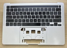 Apple MacBook Pro 13" A2251/2020 Silver OEM Keyboard With Cable Grade A