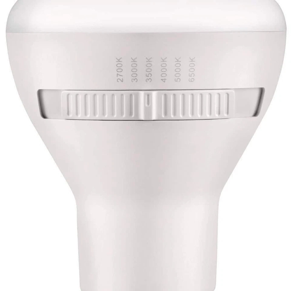 LED Flood Light Bulb R20 Dimmable Selectable Color 50 75 100W Indoor Outdoor 3pk - Image 2 of 4