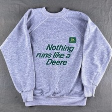 Vintage 80s John Deere Nothing Runs Like a Deere Crewneck Sweatshirt