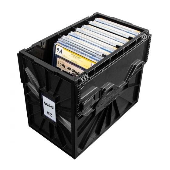 BCW Graded Certified Comic Book Storage Plastic Bin Stackable Box