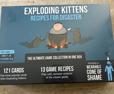 Exploding Kittens Deluxe Game - Recipes for Disaster Ultimate Collection New NIB