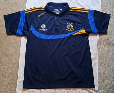 Tipperary O'Neills GAA Gaelice Football Polo Shirt Jersey Trikot Size XL Blue