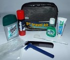 NEW Compact 9 Piece Men’s Toiletries Travel Kit TSA Compliant Carry-on Sizes