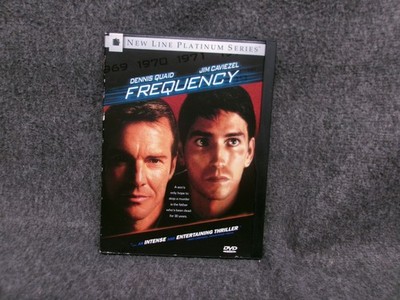 Frequency DVD New Line Platinum Series Dennis Quaid Jim Caviezel Widescreen
