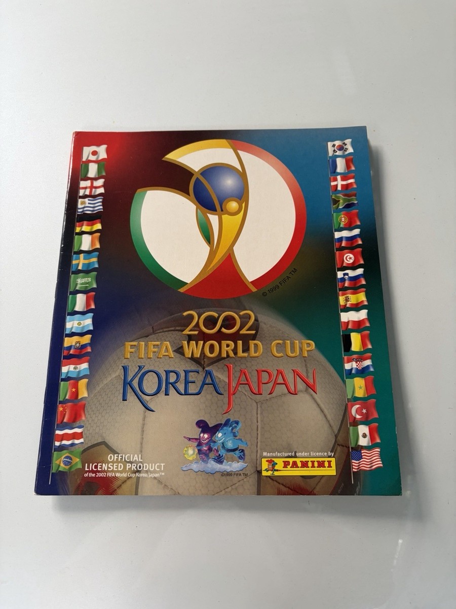 2002 Panini World Cup Korea Japan Empty Album Not Sealed Authentic Original