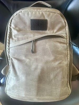GORUCK - GR1 USA - Heritage 21L - Waxed Canvas - Dark Oak + Black