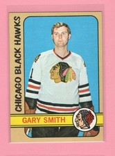 1972-73 Topps NHL Gary Smith #114 Chicago Blackhawks - See Pics (2)